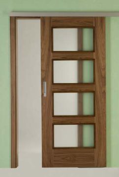 Pro další obrázky modelu dveří SAPELI Posuvné dveře prosím KLIKNĚTE.